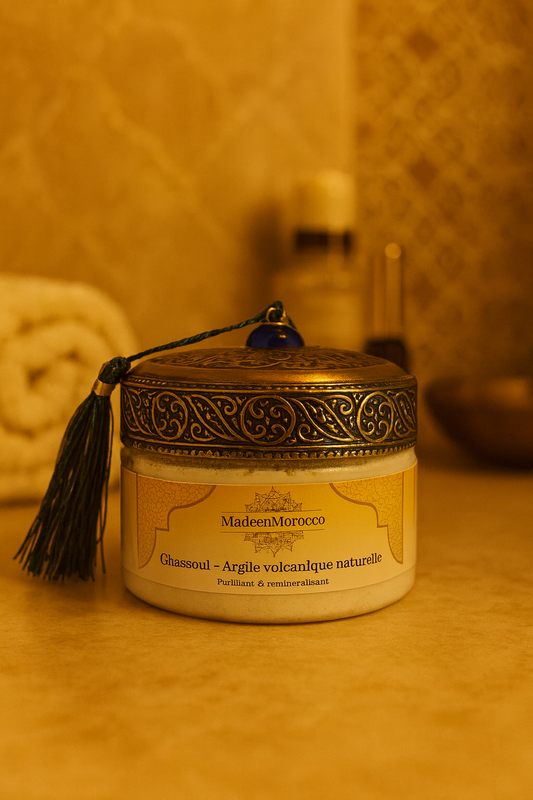 Argile Ghassoul 200 g – MadeenMorocco