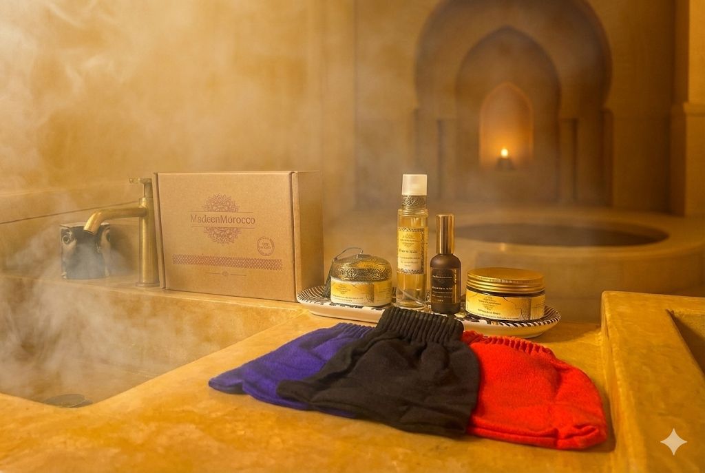 Coffret Hammam Complet – MadeenMorocco